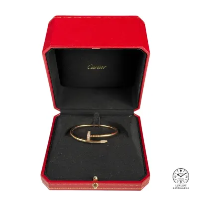 Náramek Cartier Juste un Clou s diamanty v originální krabičce