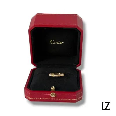 Prsten Cartier Love mini model paved v krabičce Cartier